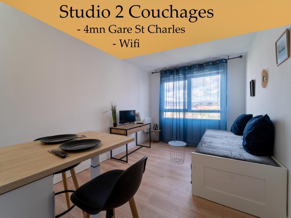 Appartement Climatise Avec Parking A 6Min A Pied De La Gare St Charles Marseille Eksteriør bilde