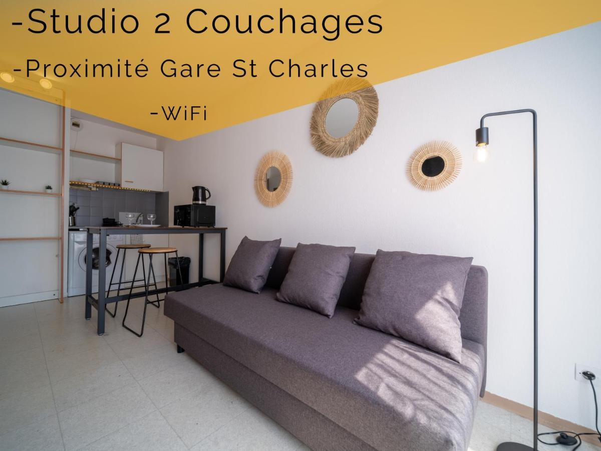 Appartement Climatise Avec Parking A 6Min A Pied De La Gare St Charles Marseille Eksteriør bilde