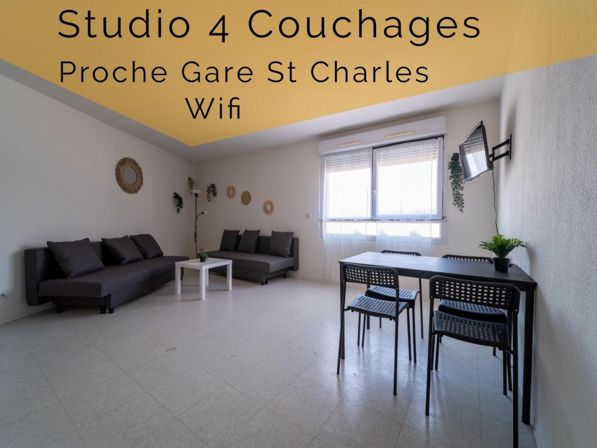 Appartement Climatise Avec Parking A 6Min A Pied De La Gare St Charles Marseille Eksteriør bilde