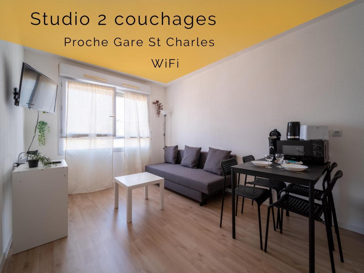 Appartement Climatise Avec Parking A 6Min A Pied De La Gare St Charles Marseille Eksteriør bilde