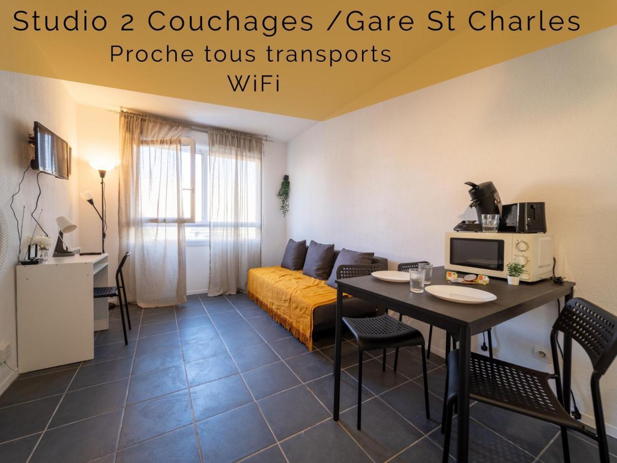 Appartement Climatise Avec Parking A 6Min A Pied De La Gare St Charles Marseille Eksteriør bilde